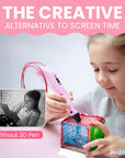 3D Pen Starter Kit - 10 Colors Filament