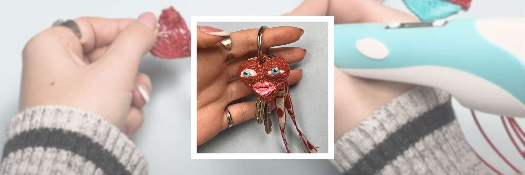 Maak de Key to My Heart Sleutelhanger! 🔑❤️