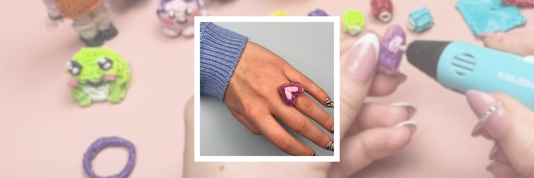Liefde in 3D: Maak je eigen Valentijns Hartjes Ring! 💖✨