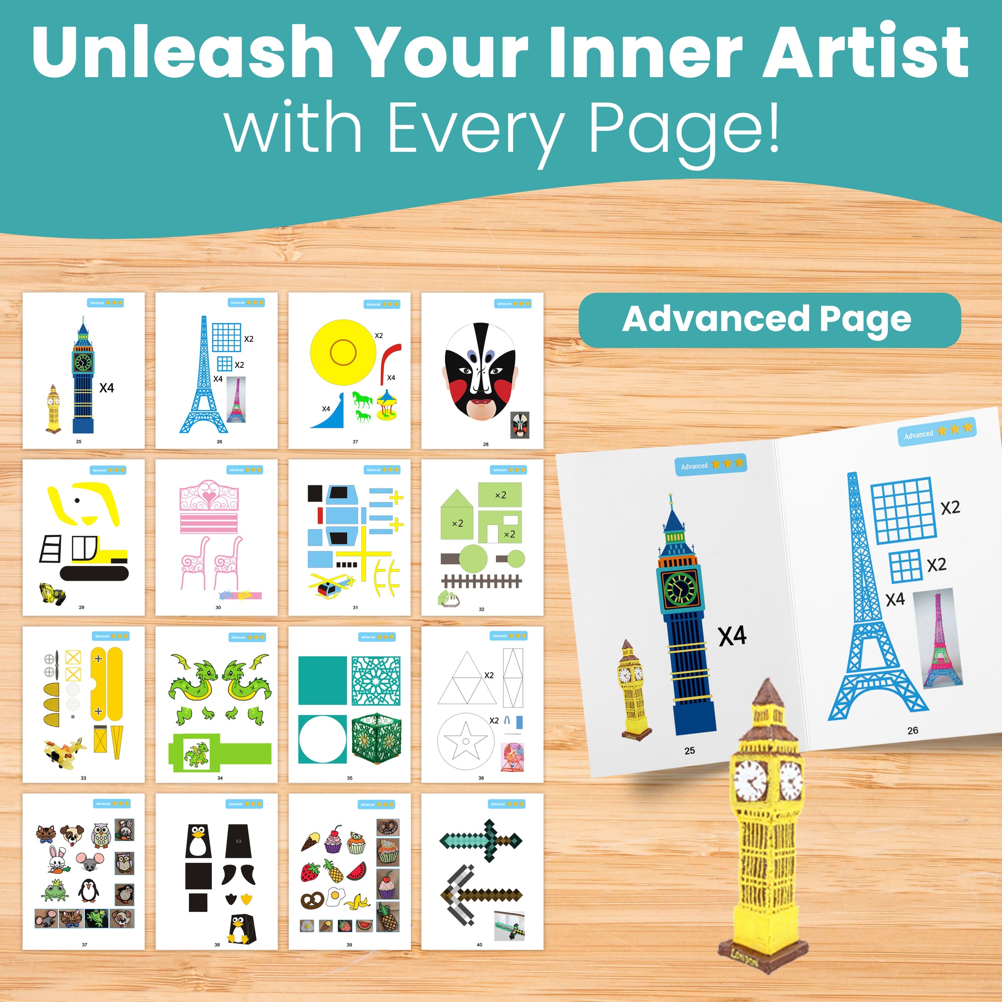 Drawing Book - 40 Templates
