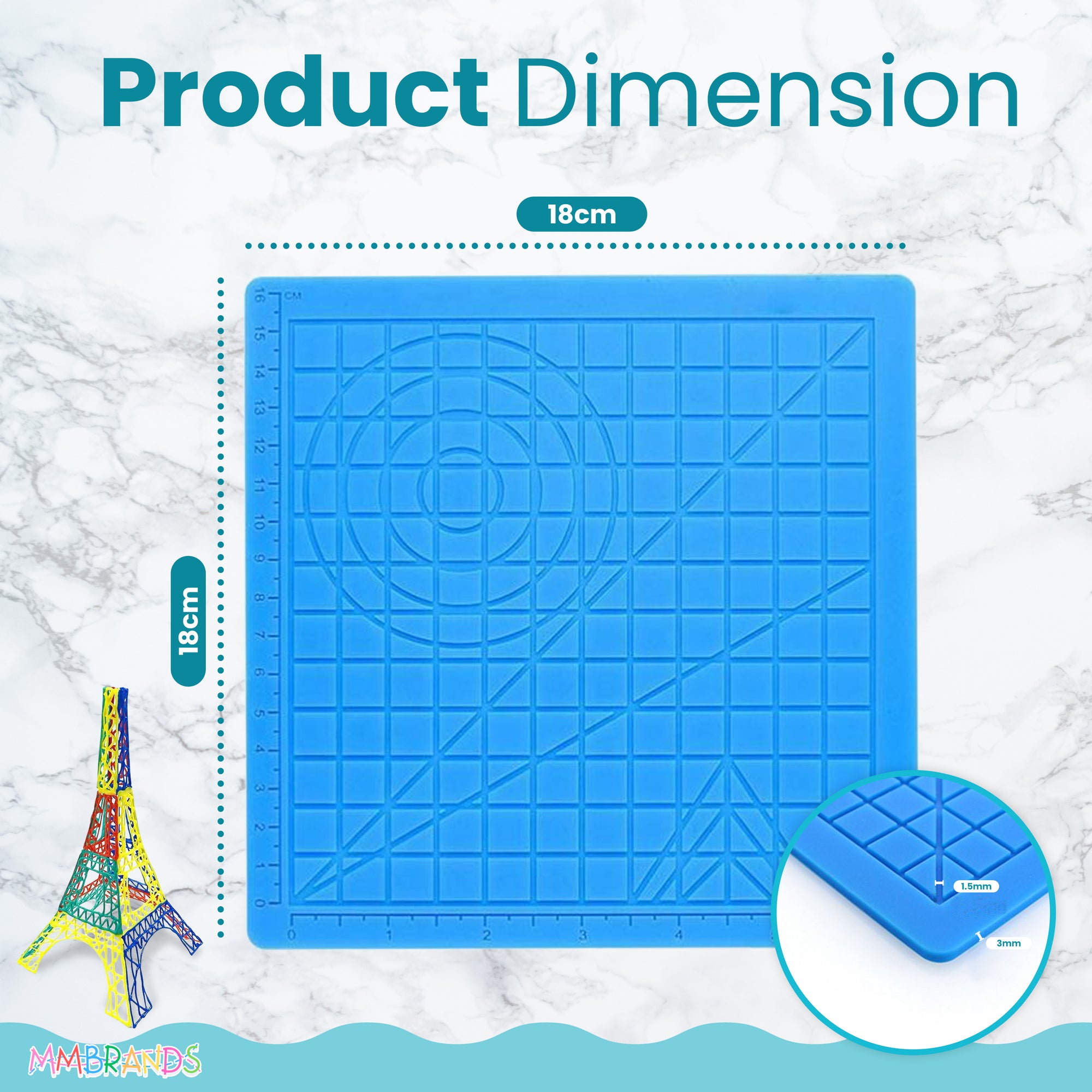 Tappetino da disegno per architetti